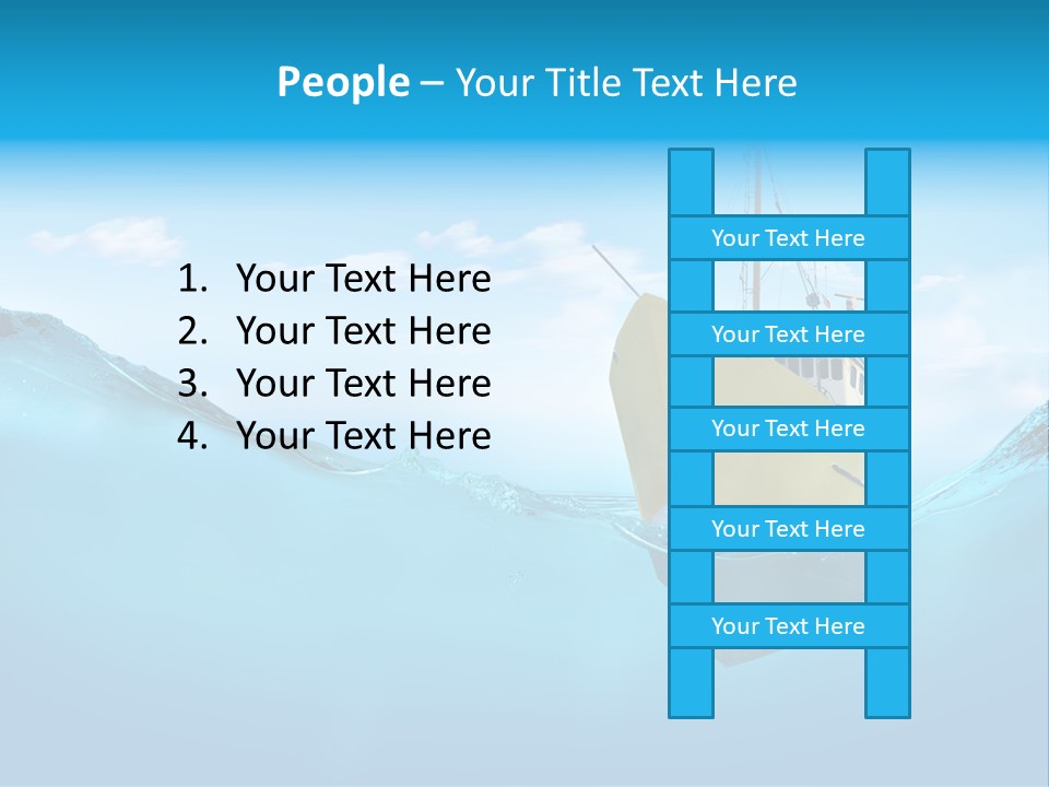 Sail Marine Floating PowerPoint Template