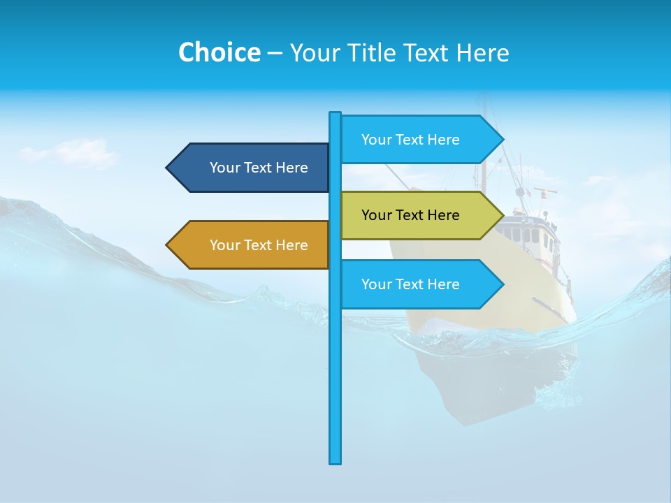 Sail Marine Floating PowerPoint Template