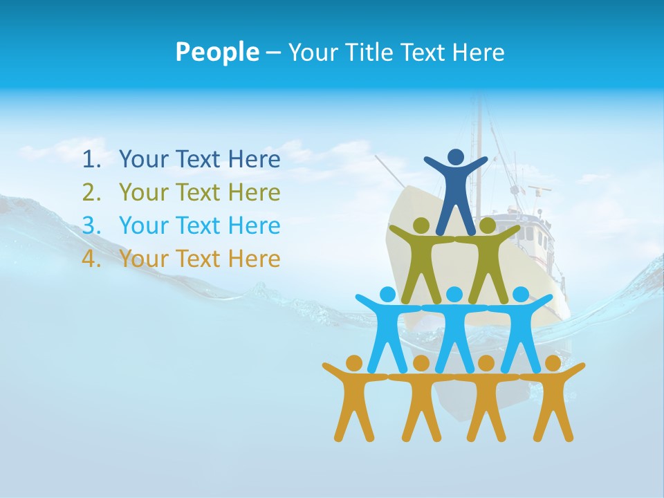 Sail Marine Floating PowerPoint Template