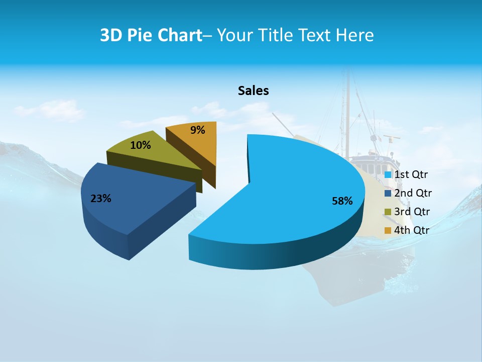 Sail Marine Floating PowerPoint Template
