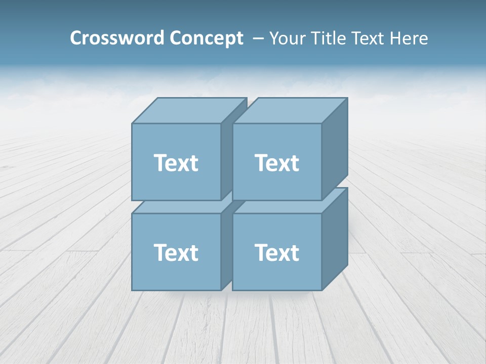 Lying Portrait Looking PowerPoint Template