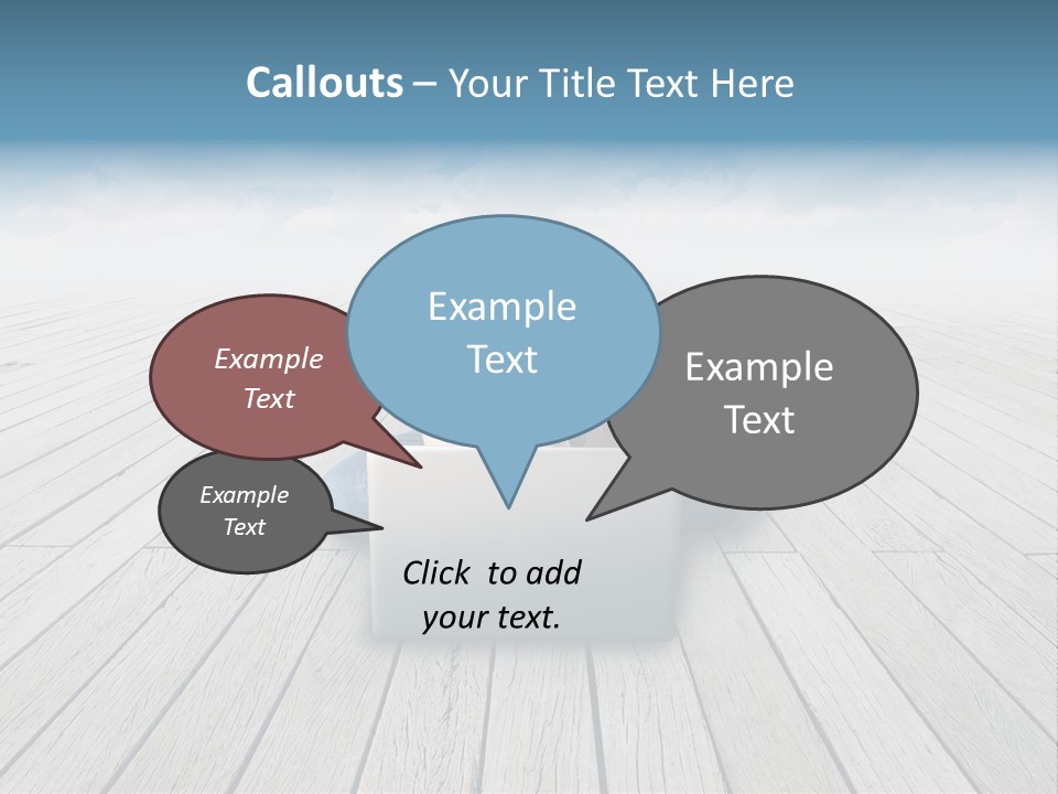 Lying Portrait Looking PowerPoint Template