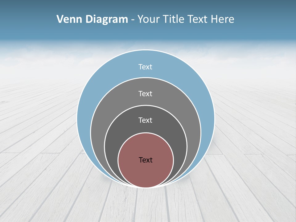 Lying Portrait Looking PowerPoint Template