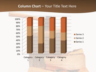 Oak Hatchet Axe PowerPoint Template