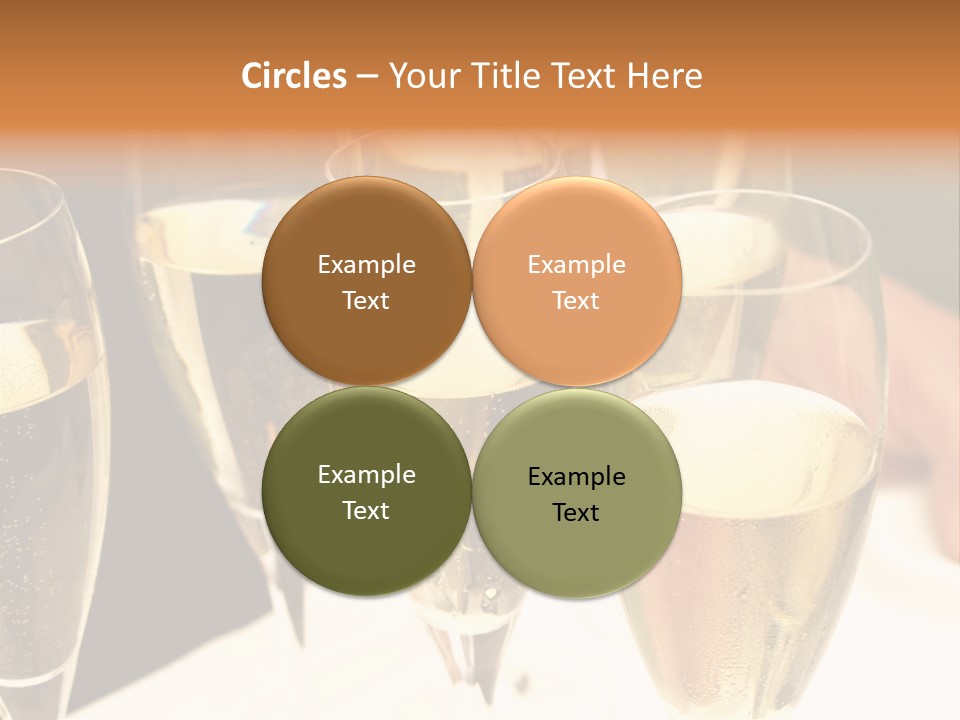 Glamour Glass Refreshment PowerPoint Template