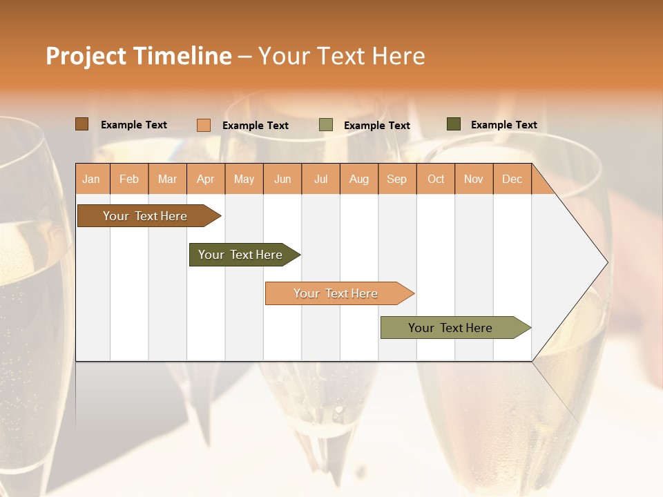 Glamour Glass Refreshment PowerPoint Template