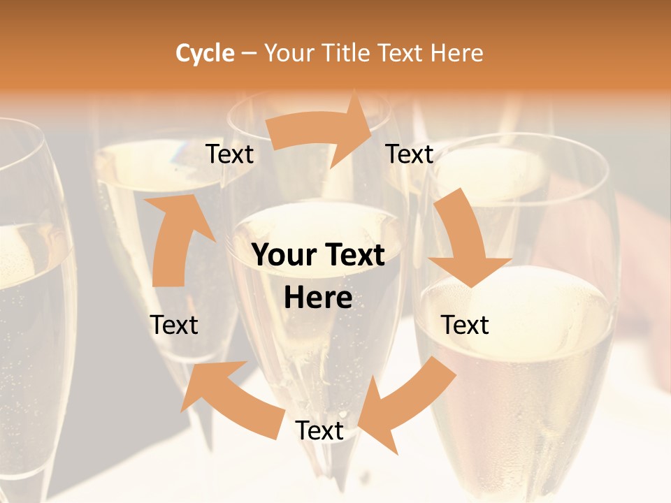 Glamour Glass Refreshment PowerPoint Template