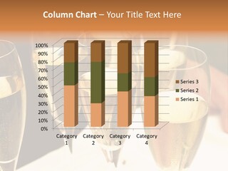 Glamour Glass Refreshment PowerPoint Template