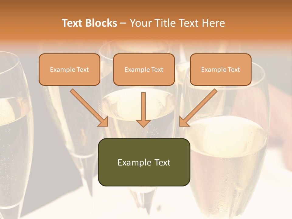 Glamour Glass Refreshment PowerPoint Template