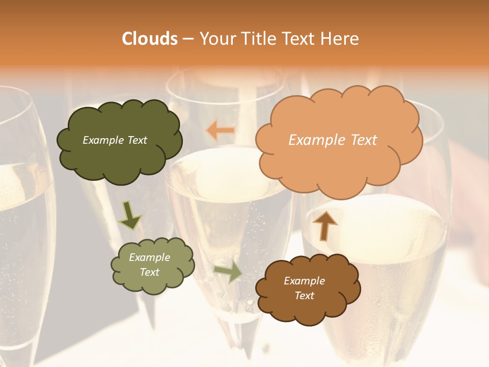 Glamour Glass Refreshment PowerPoint Template
