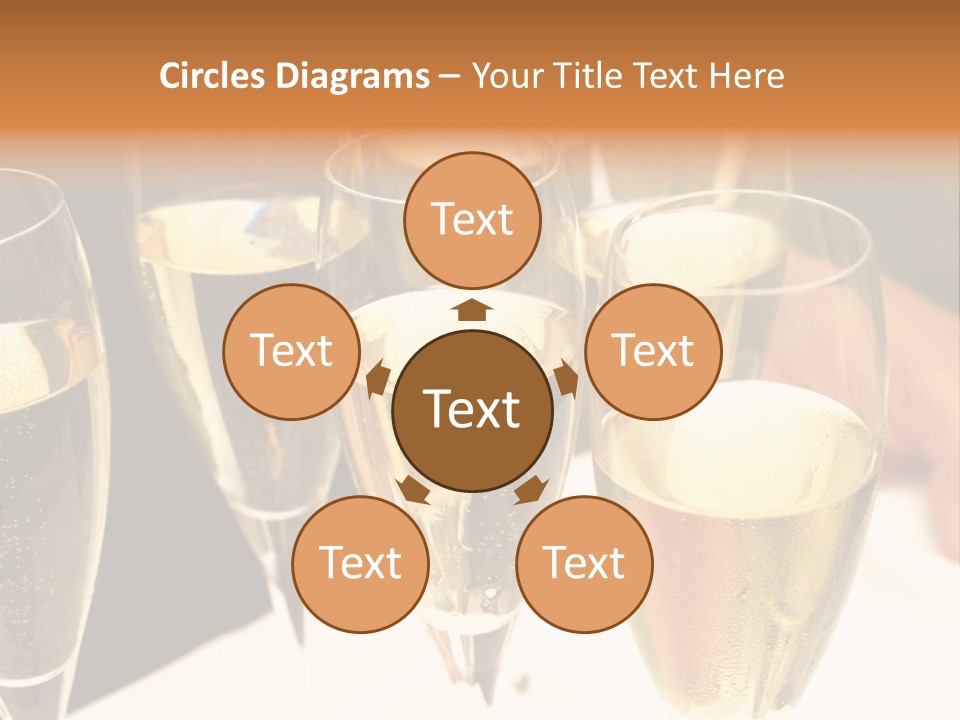 Glamour Glass Refreshment PowerPoint Template