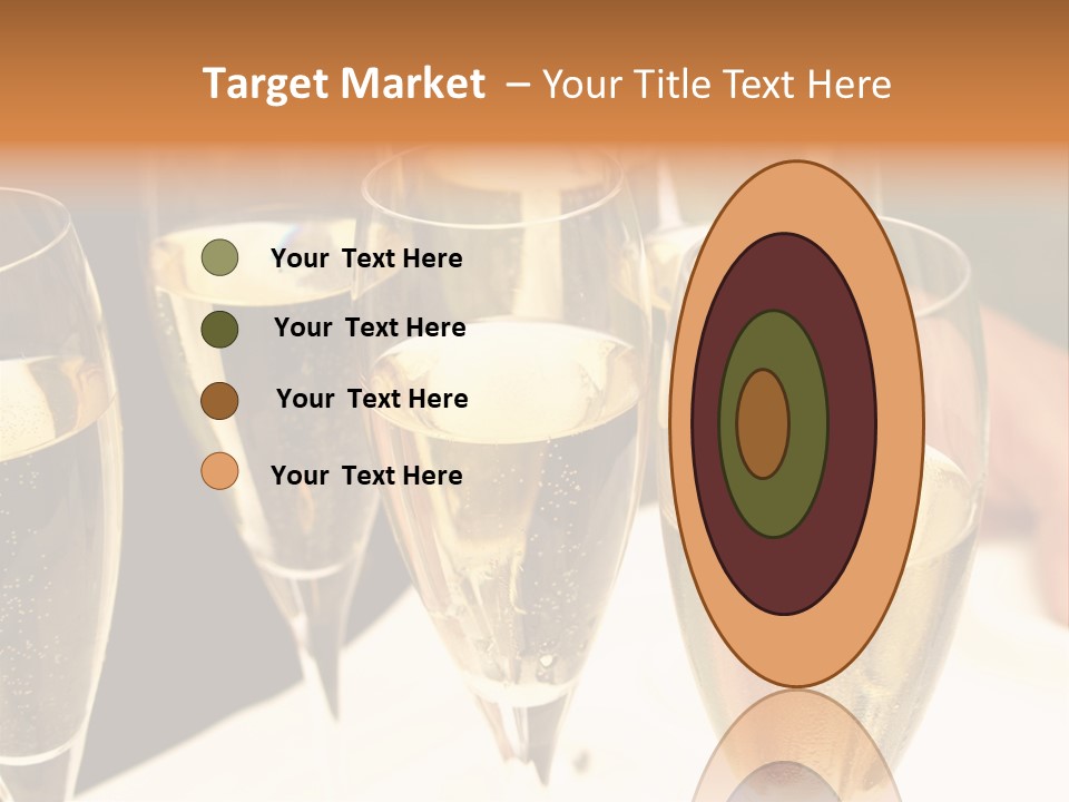 Glamour Glass Refreshment PowerPoint Template