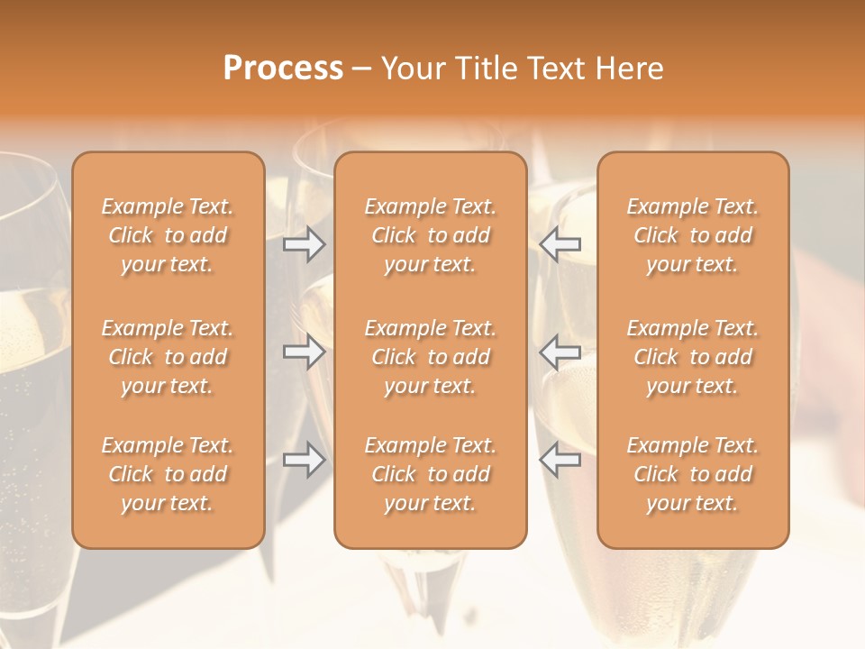 Glamour Glass Refreshment PowerPoint Template