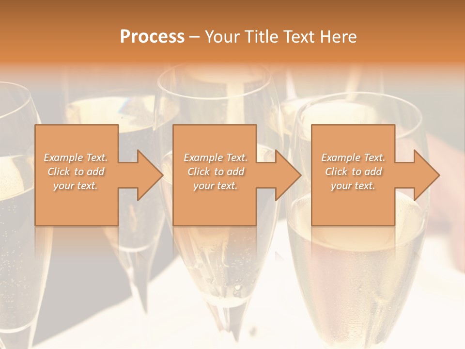 Glamour Glass Refreshment PowerPoint Template