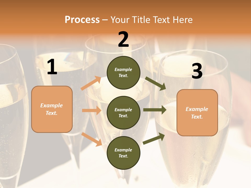 Glamour Glass Refreshment PowerPoint Template