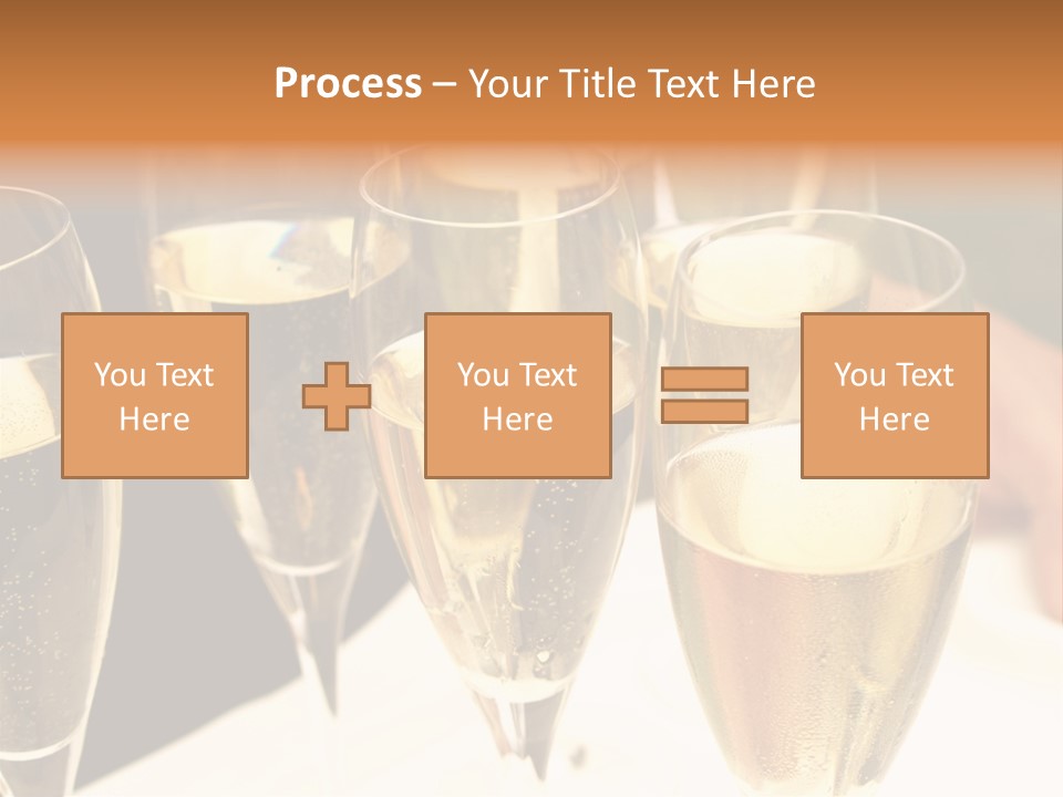 Glamour Glass Refreshment PowerPoint Template