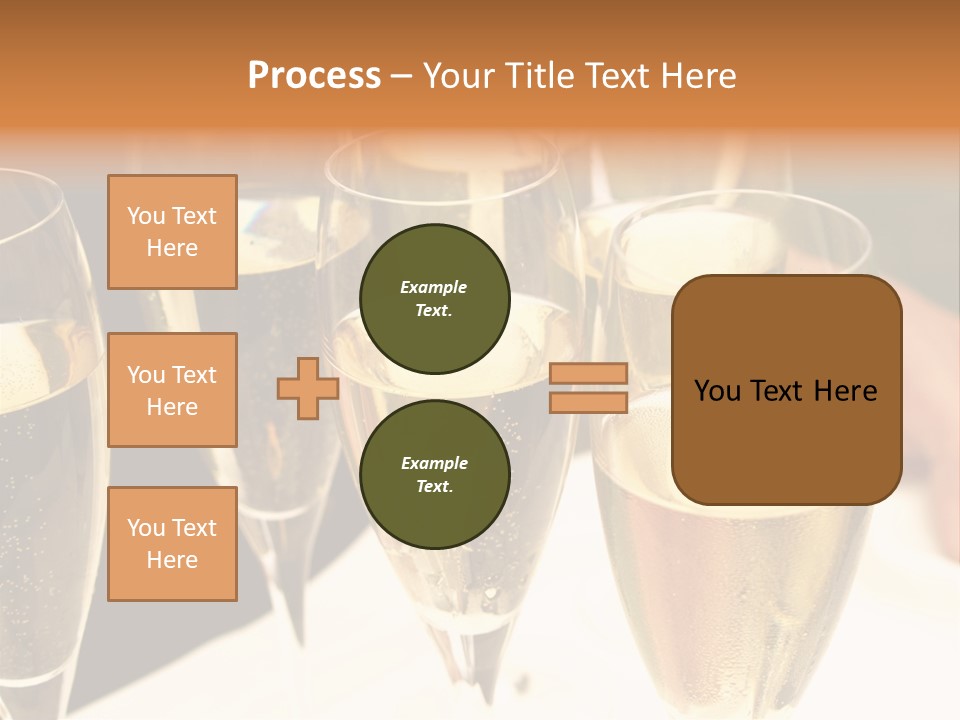 Glamour Glass Refreshment PowerPoint Template