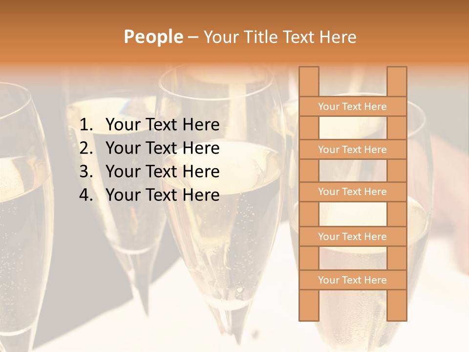 Glamour Glass Refreshment PowerPoint Template