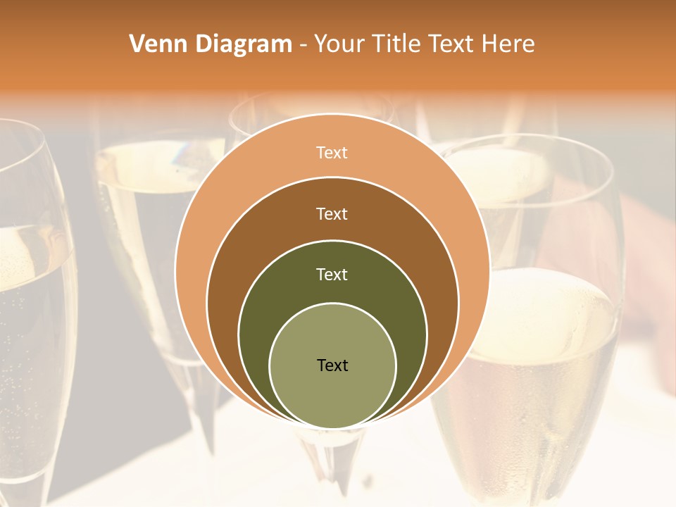 Glamour Glass Refreshment PowerPoint Template