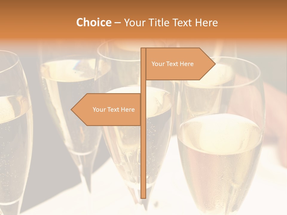 Glamour Glass Refreshment PowerPoint Template