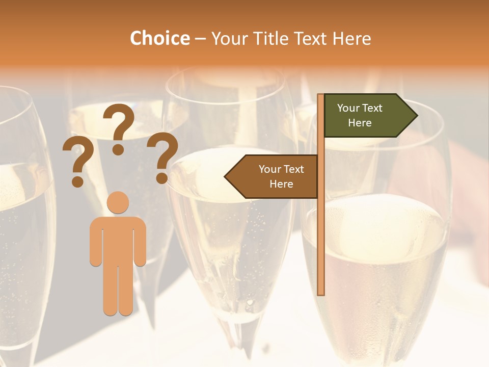 Glamour Glass Refreshment PowerPoint Template