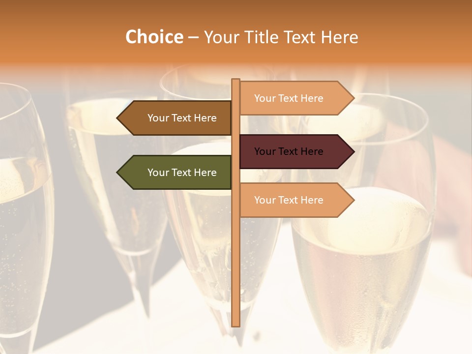 Glamour Glass Refreshment PowerPoint Template