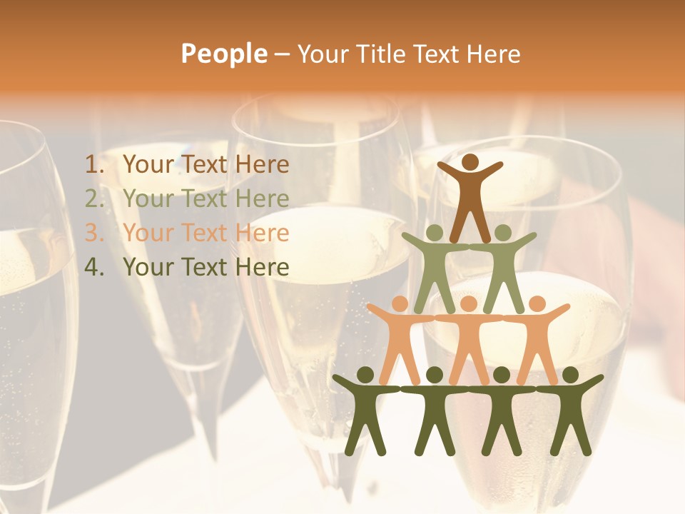 Glamour Glass Refreshment PowerPoint Template