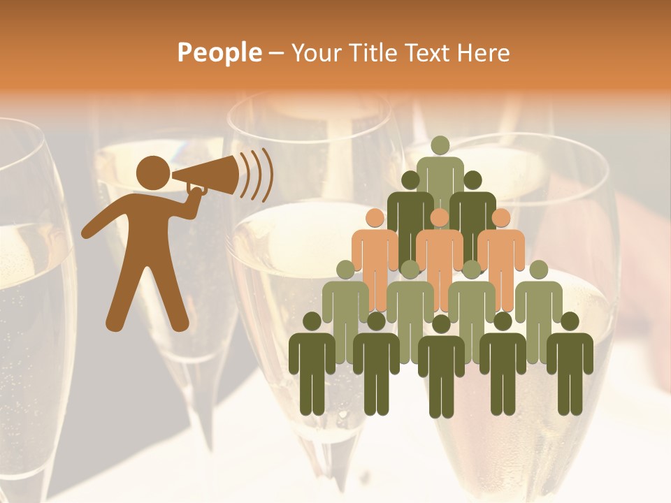 Glamour Glass Refreshment PowerPoint Template