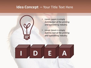 Imagination Looking Expressing PowerPoint Template