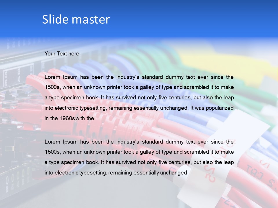 Computer Networking Isolation PowerPoint Template
