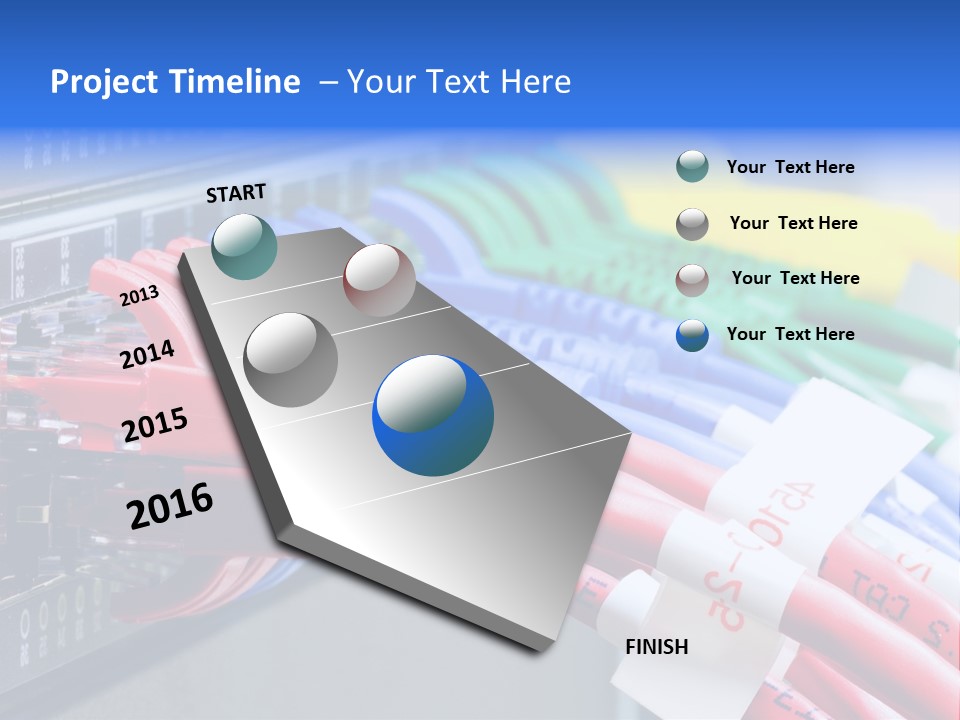 Computer Networking Isolation PowerPoint Template