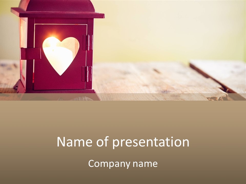 Red Copyspace Romance PowerPoint Template