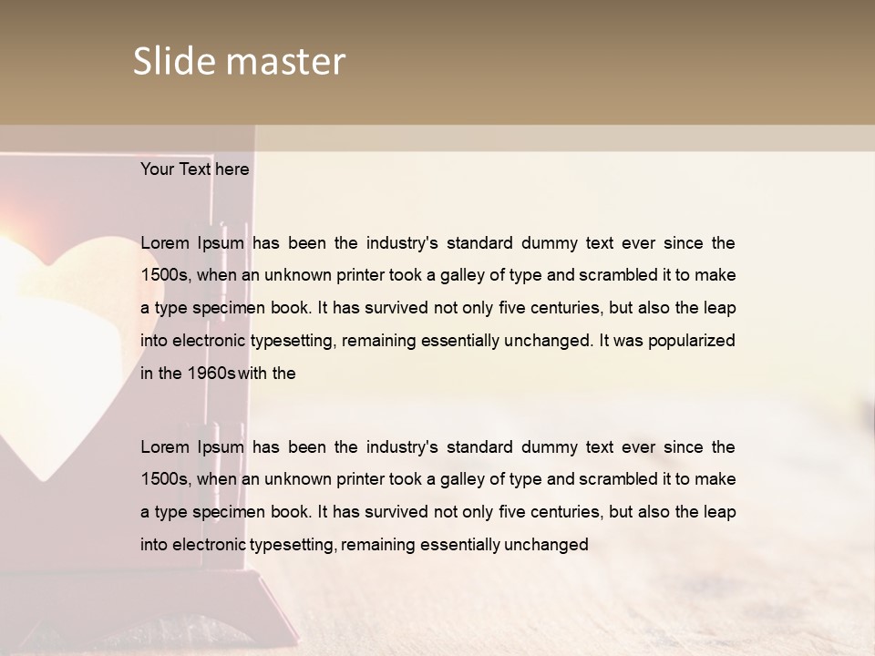 Red Copyspace Romance PowerPoint Template