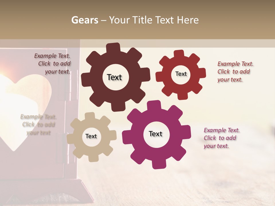 Red Copyspace Romance PowerPoint Template