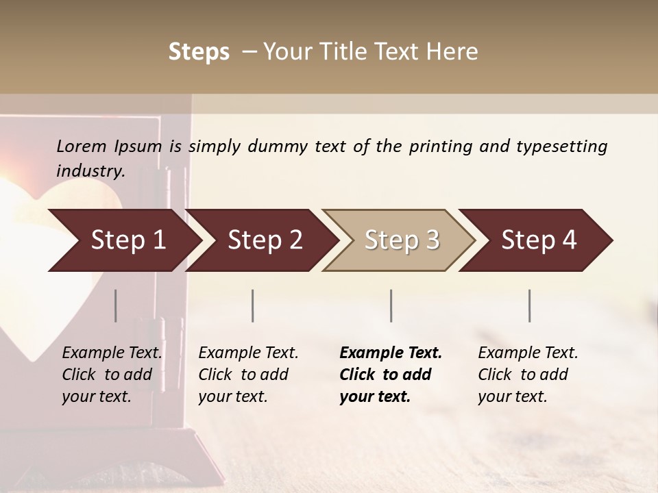 Red Copyspace Romance PowerPoint Template