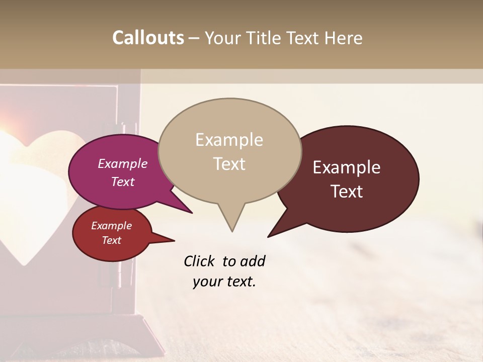 Red Copyspace Romance PowerPoint Template