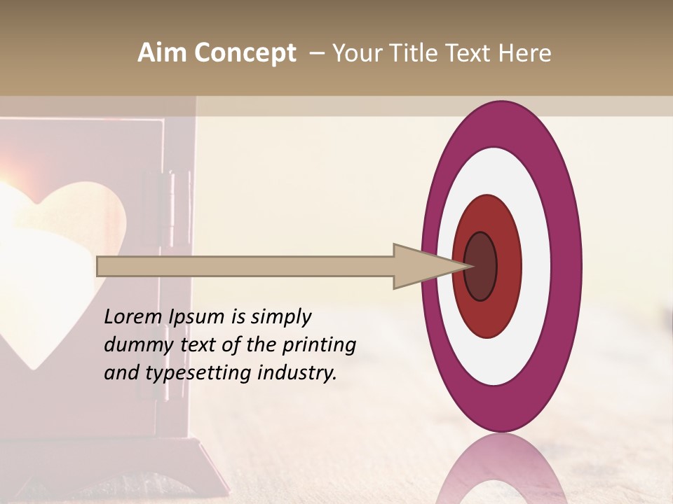 Red Copyspace Romance PowerPoint Template