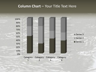 Tranquil Drop Light PowerPoint Template