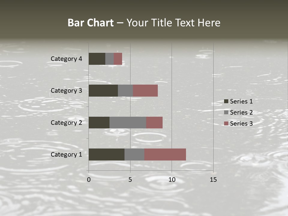Tranquil Drop Light PowerPoint Template