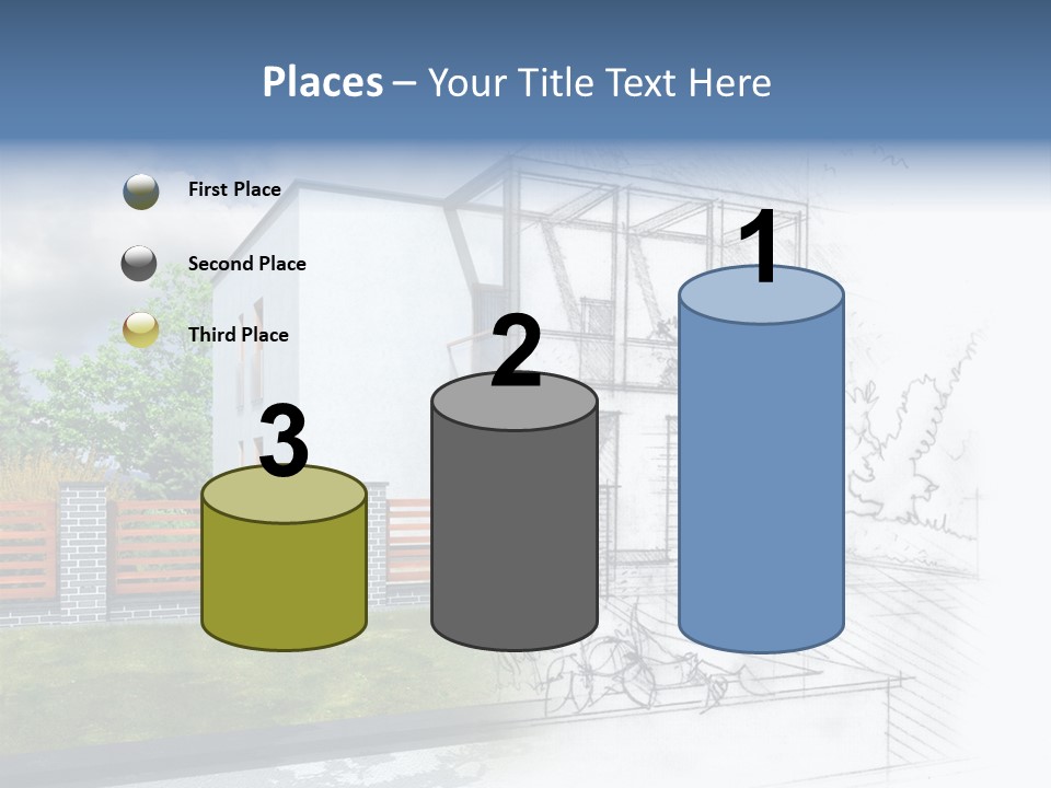 Buy House Outline PowerPoint Template