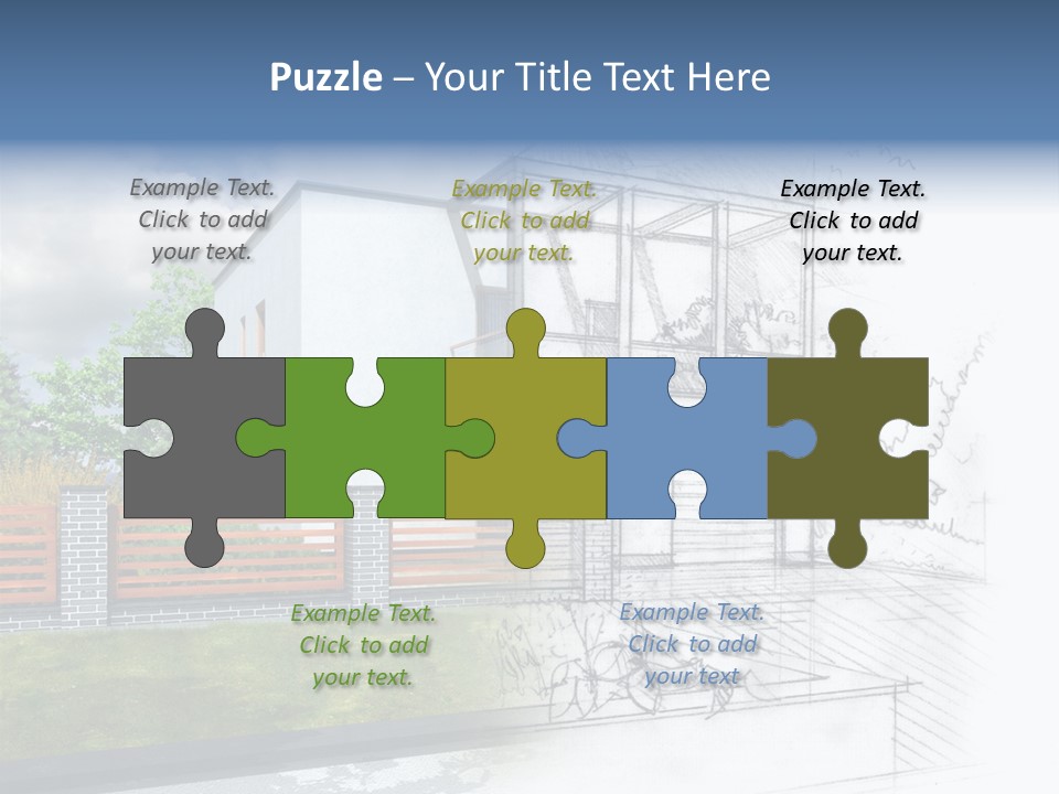 Buy House Outline PowerPoint Template