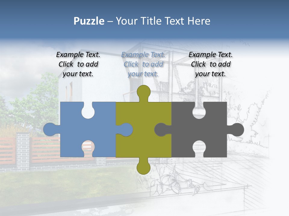 Buy House Outline PowerPoint Template