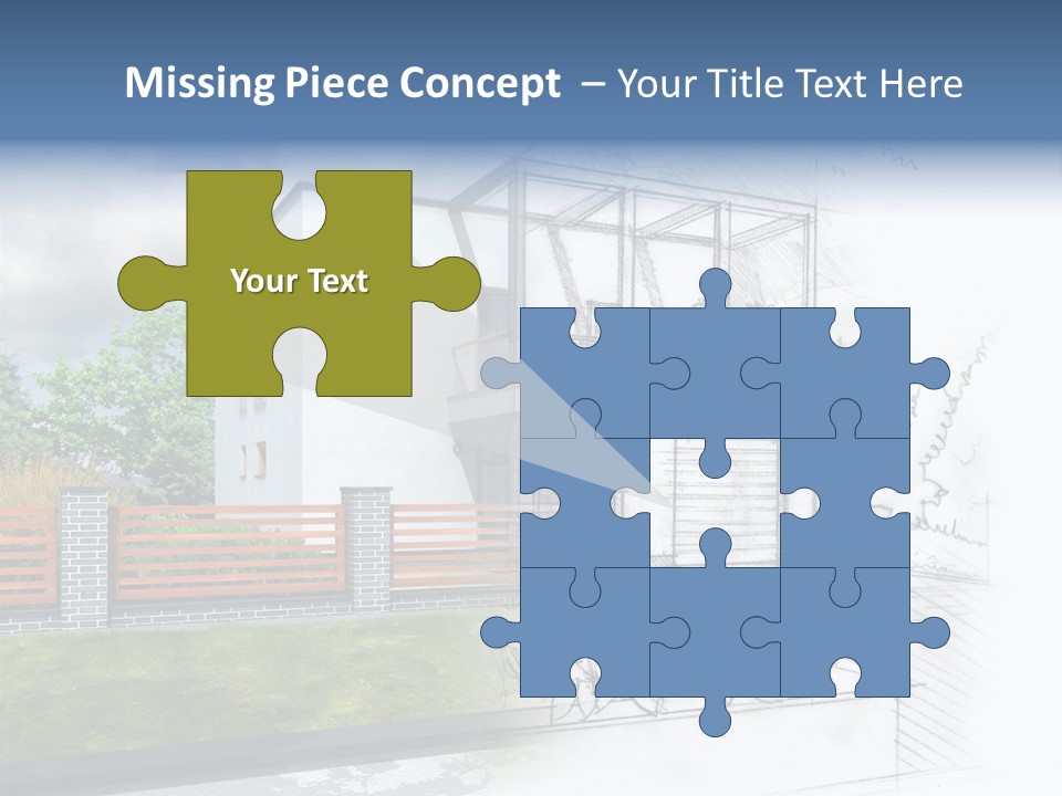 Buy House Outline PowerPoint Template