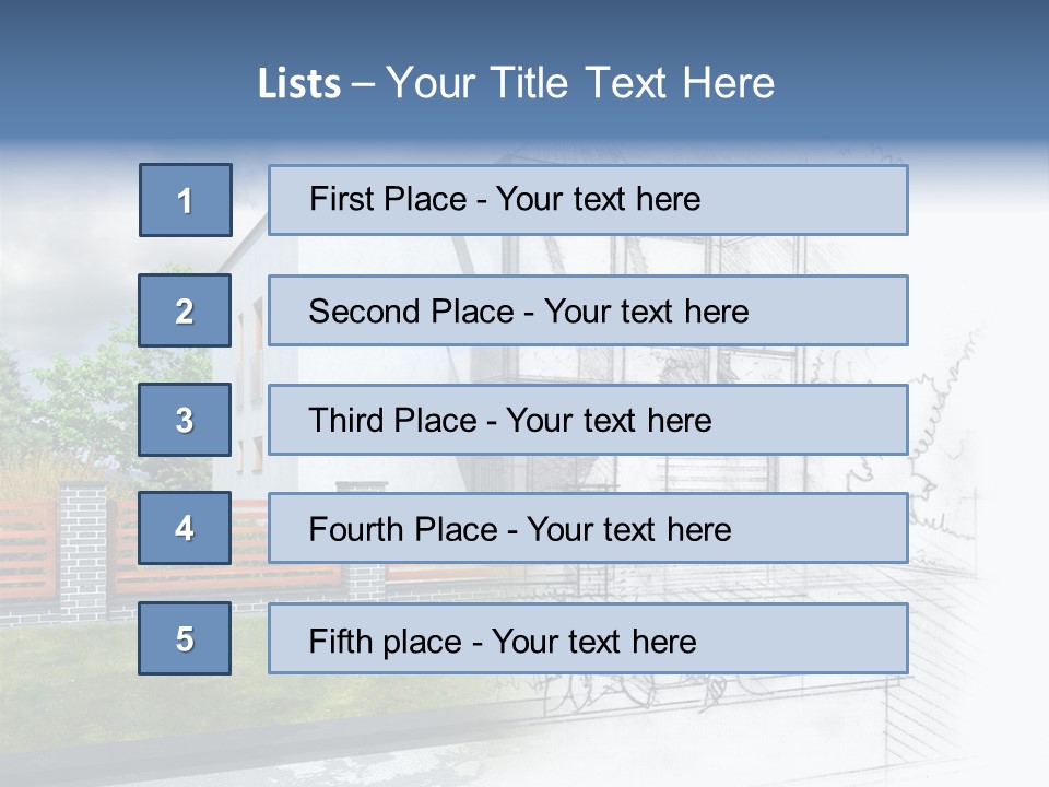 Buy House Outline PowerPoint Template