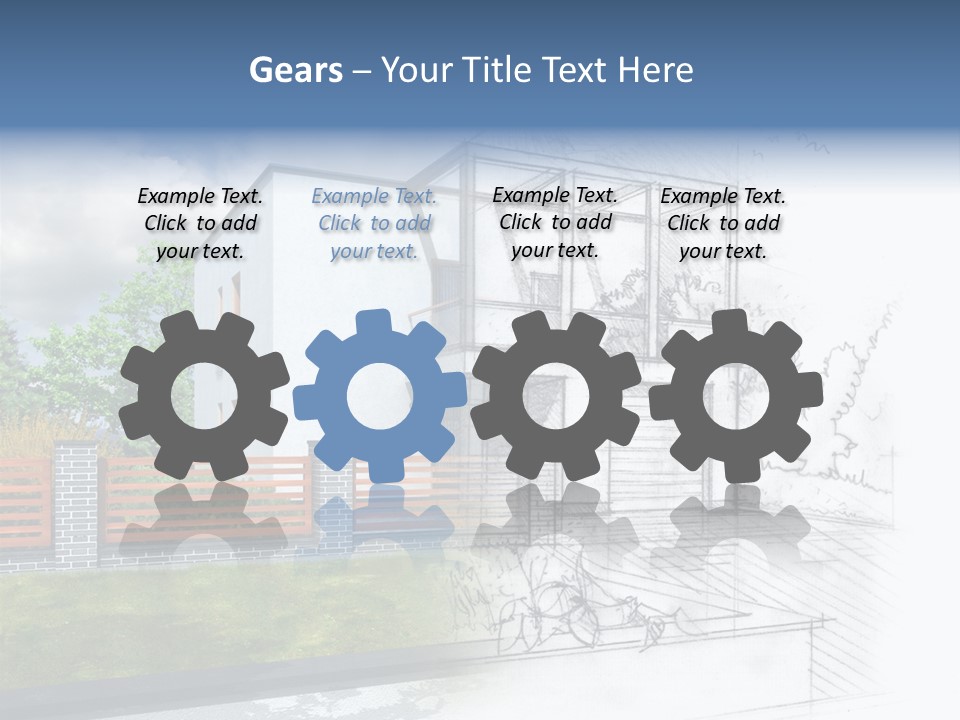 Buy House Outline PowerPoint Template