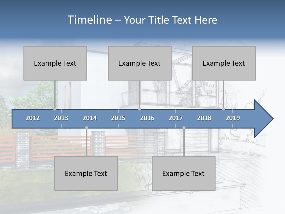 Buy House Outline PowerPoint Template