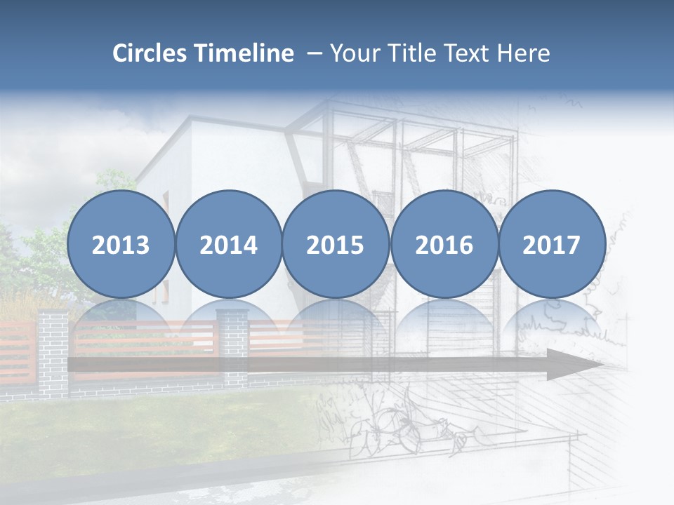 Buy House Outline PowerPoint Template