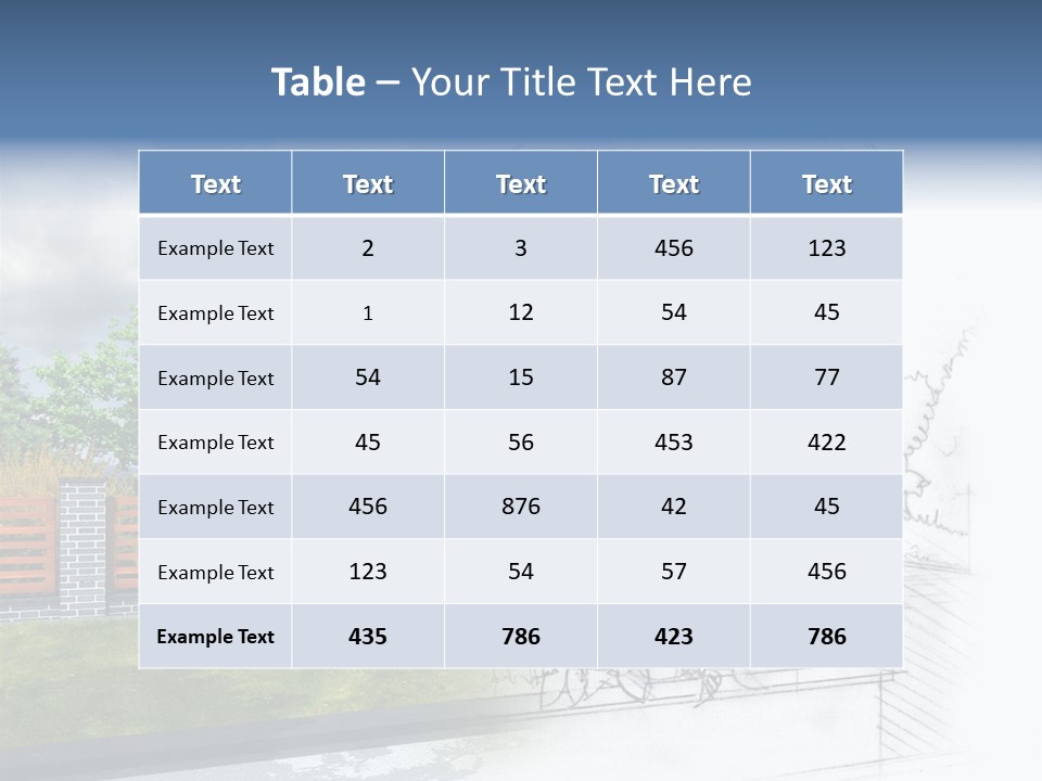 Buy House Outline PowerPoint Template