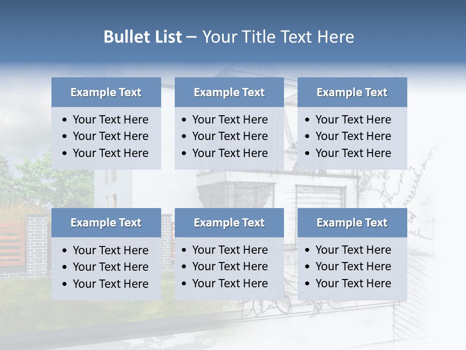 Buy House Outline PowerPoint Template