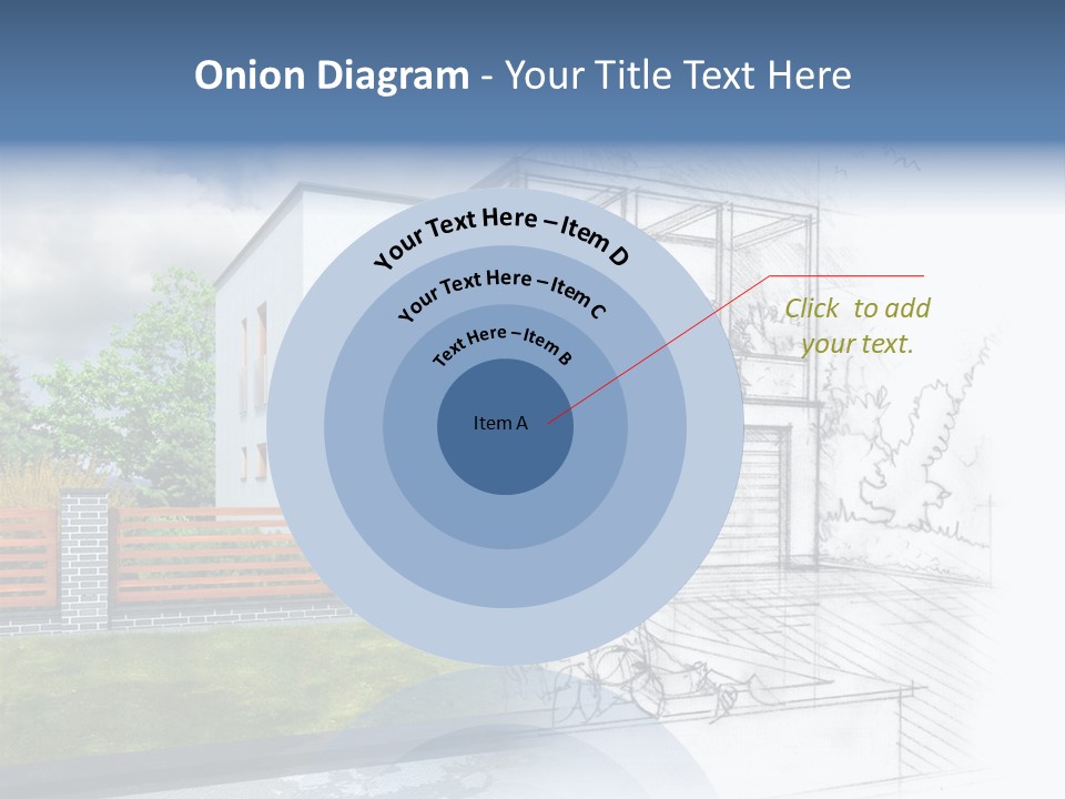 Buy House Outline PowerPoint Template